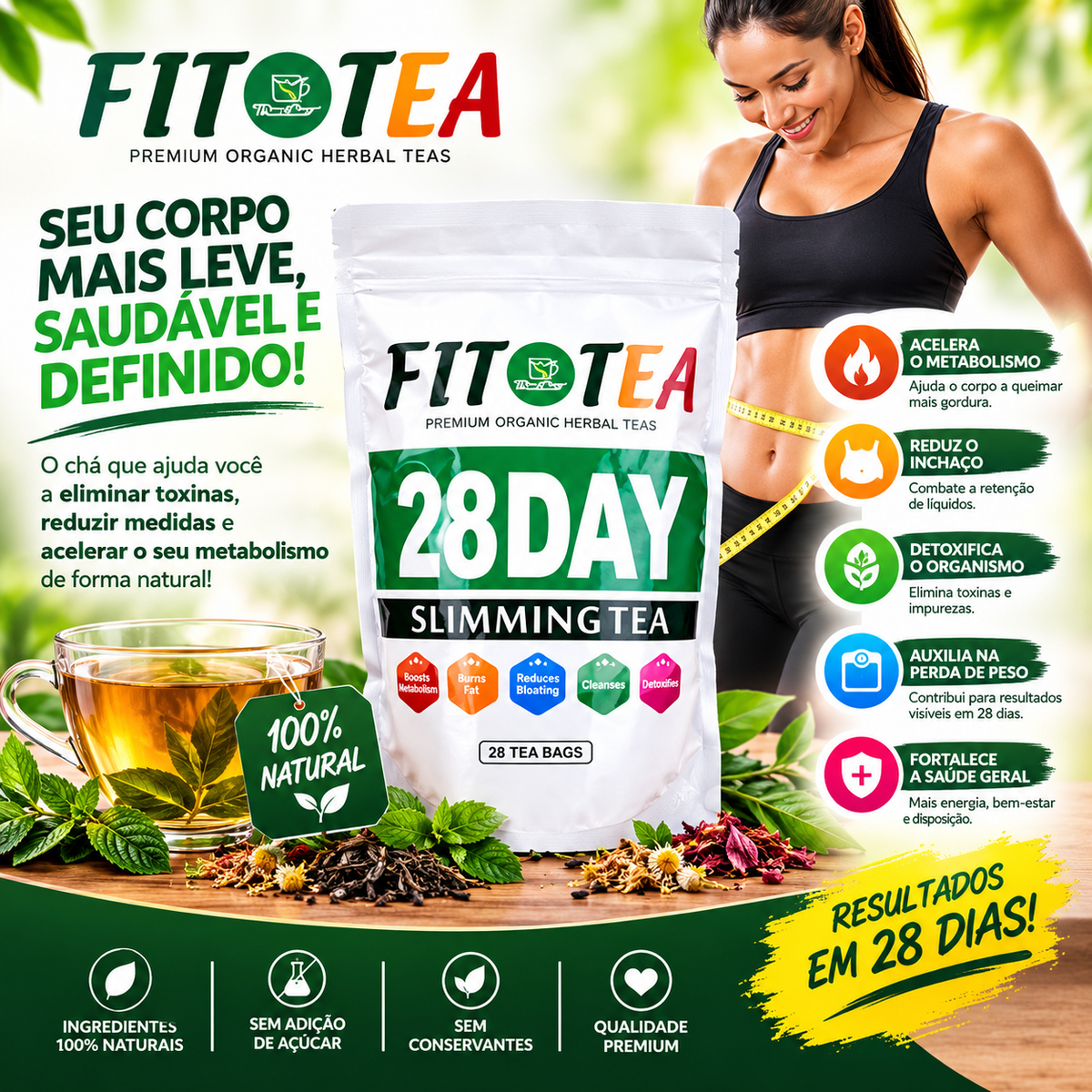 28 DIAS DETOX (Emagrecer rápido!🔥)