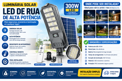 Luz Solar Led Kasem(luz+remote+suporte)