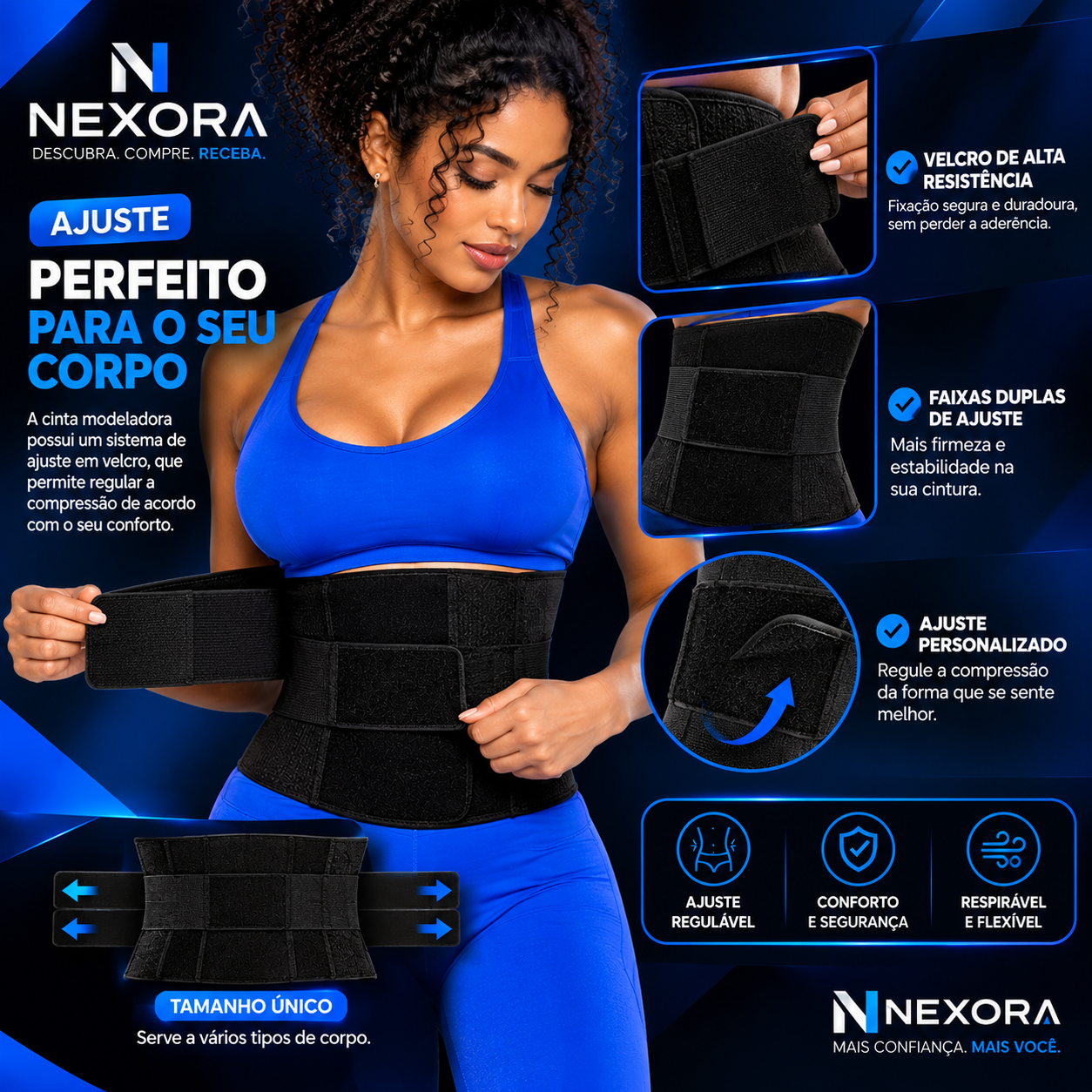 Cinta modeladora abdominal