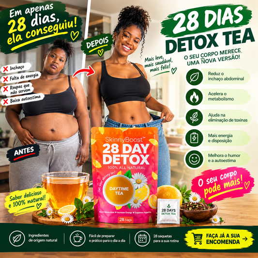 28 DIAS DETOX (Emagrecer rápido!🔥)