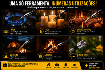 Isqueiro Elétrico (funciona sem precisar de gás)