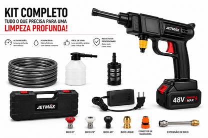 Pistola Lavajato de Alta Pressão | Limpeza Potente Sem Esforço